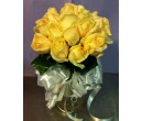 B4 YELLOW ROSES BRIDAL BOUQUET