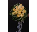 B5 CHAMPAGNE ROSES BRIDAL BOUQUET