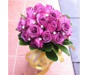 B9 PURPLE ROSES BOUQUET