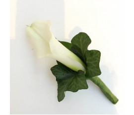 CO23 WHITE CALLA LILY CORSAGE