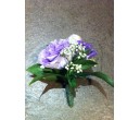 CO9 PURPLE BALLON FLOWERS CORSAGE