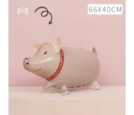 M25 METALLIC PINK PIGGY AIR WALKER 