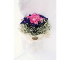 V2.3~ 18 PCS PINK ROSES BOUQUET